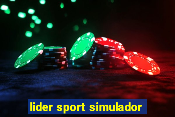 lider sport simulador