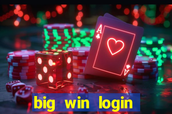 big win login verde download