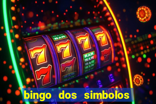 bingo dos simbolos da pascoa