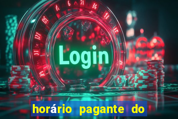 horário pagante do fortune tiger