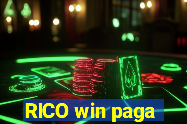 RICO win paga