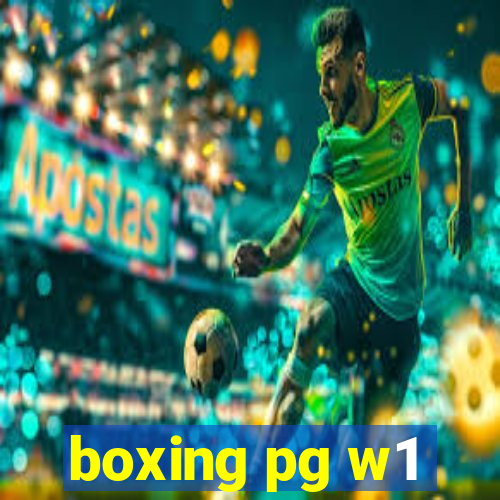 boxing pg w1