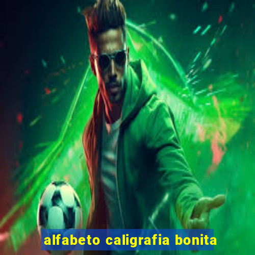 alfabeto caligrafia bonita