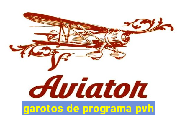 garotos de programa pvh