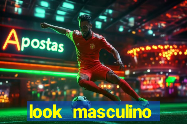 look masculino blazer cinza
