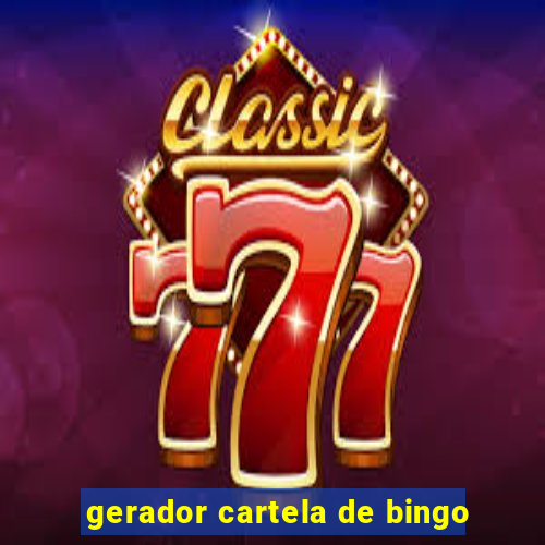 gerador cartela de bingo