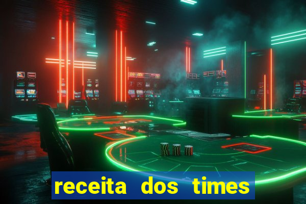 receita dos times brasileiros 2024