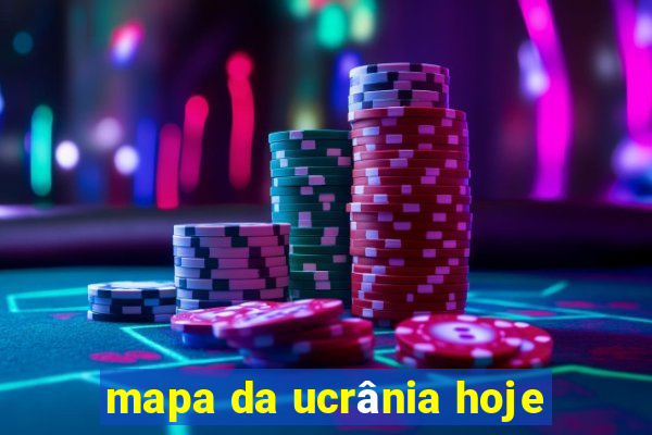 mapa da ucrânia hoje