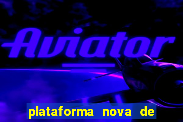 plataforma nova de 3 reais
