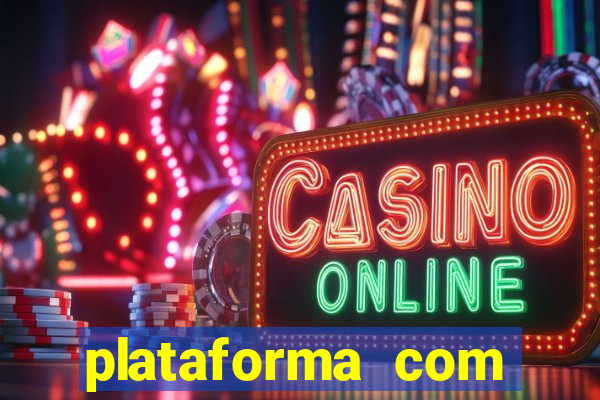 plataforma com porcentagem de ganhos