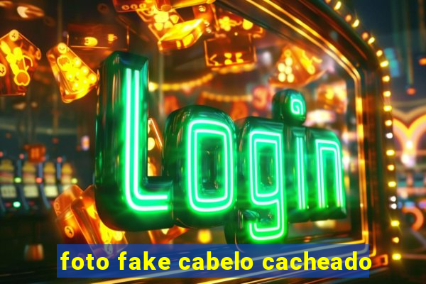 foto fake cabelo cacheado