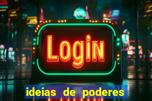 ideias de poderes para jujutsu kaisen