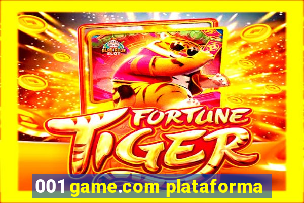 001 game.com plataforma