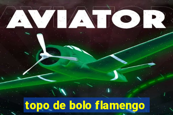 topo de bolo flamengo