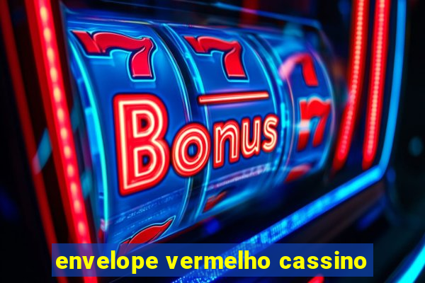 envelope vermelho cassino