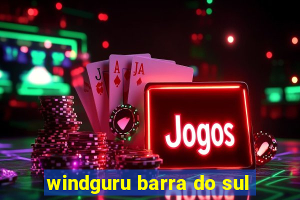 windguru barra do sul