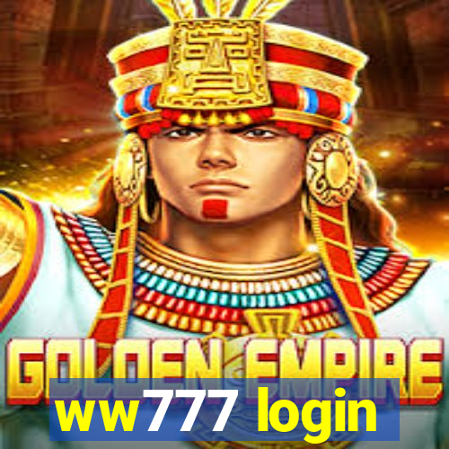 ww777 login