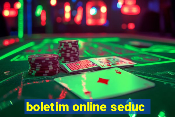 boletim online seduc