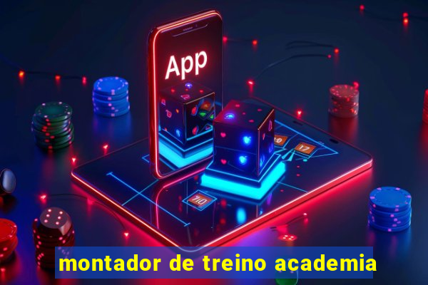 montador de treino academia